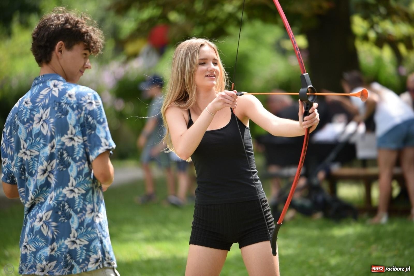 Zdjęcie w galerii na portalu naszraciborz.pl: TOGETHER. Polsko-ukraiński piknik integracyjny w ogrodzie Strzechy wiadomości z regionu