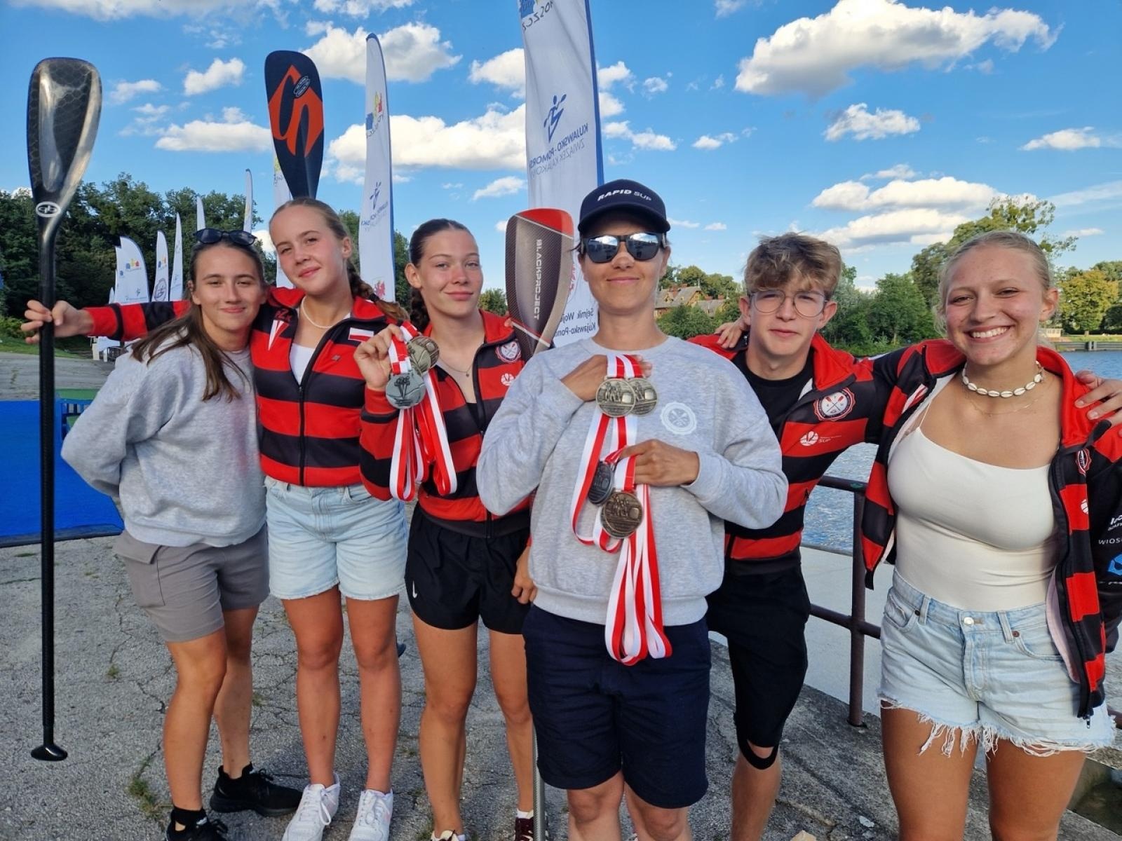Zdjęcie w galerii na portalu naszraciborz.pl: Raciborskie Towarzystwo Wioślarskie zdominowało Mistrzostwa Polski SUP w Bydgoszczy wiadomości z regionu