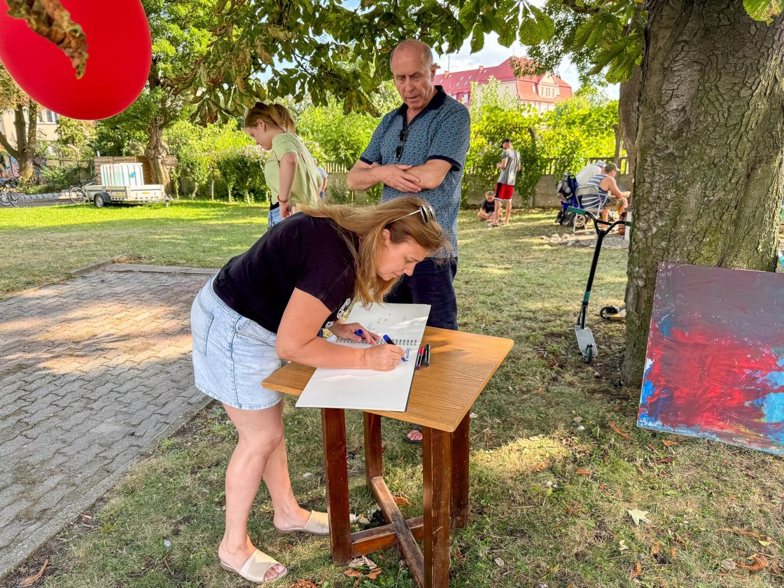 Zdjęcie w galerii na portalu naszraciborz.pl: TOGETHER czyli RAZEM. Polsko-ukraiński piknik integracyjny w Ogrodzie Strzechy na bis! wiadomości z regionu