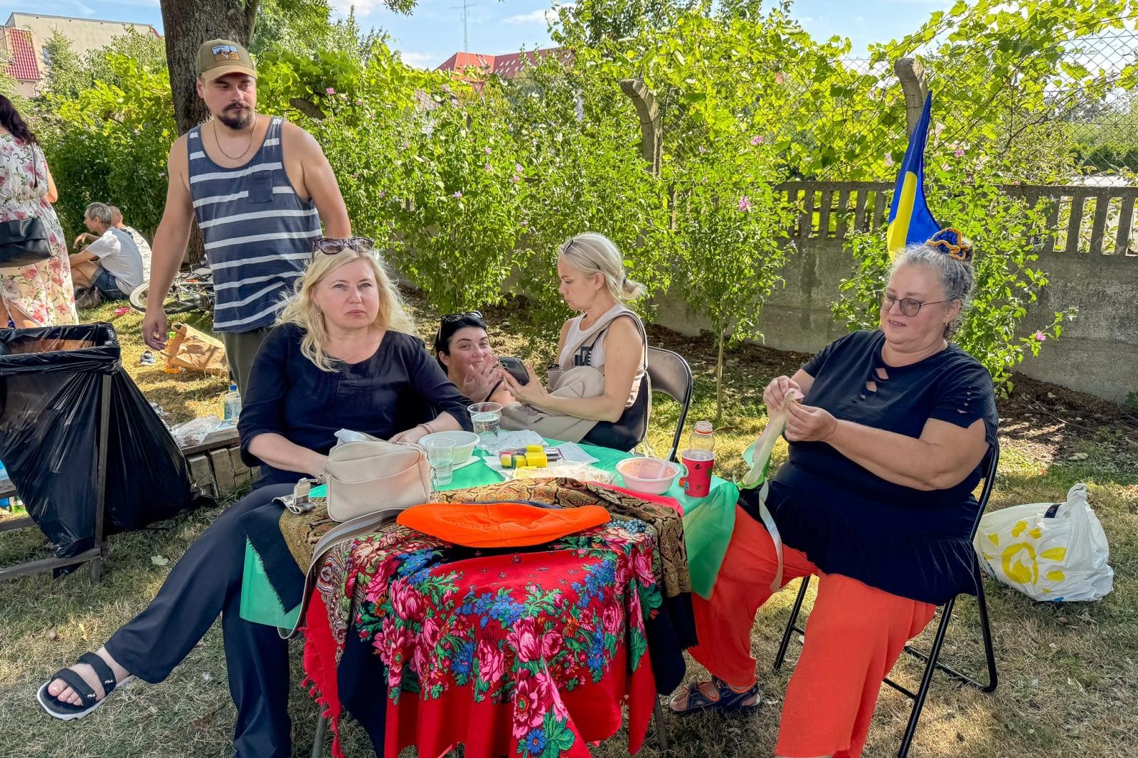 Zdjęcie w galerii na portalu naszraciborz.pl: TOGETHER czyli RAZEM. Polsko-ukraiński piknik integracyjny w Ogrodzie Strzechy na bis! wiadomości z regionu