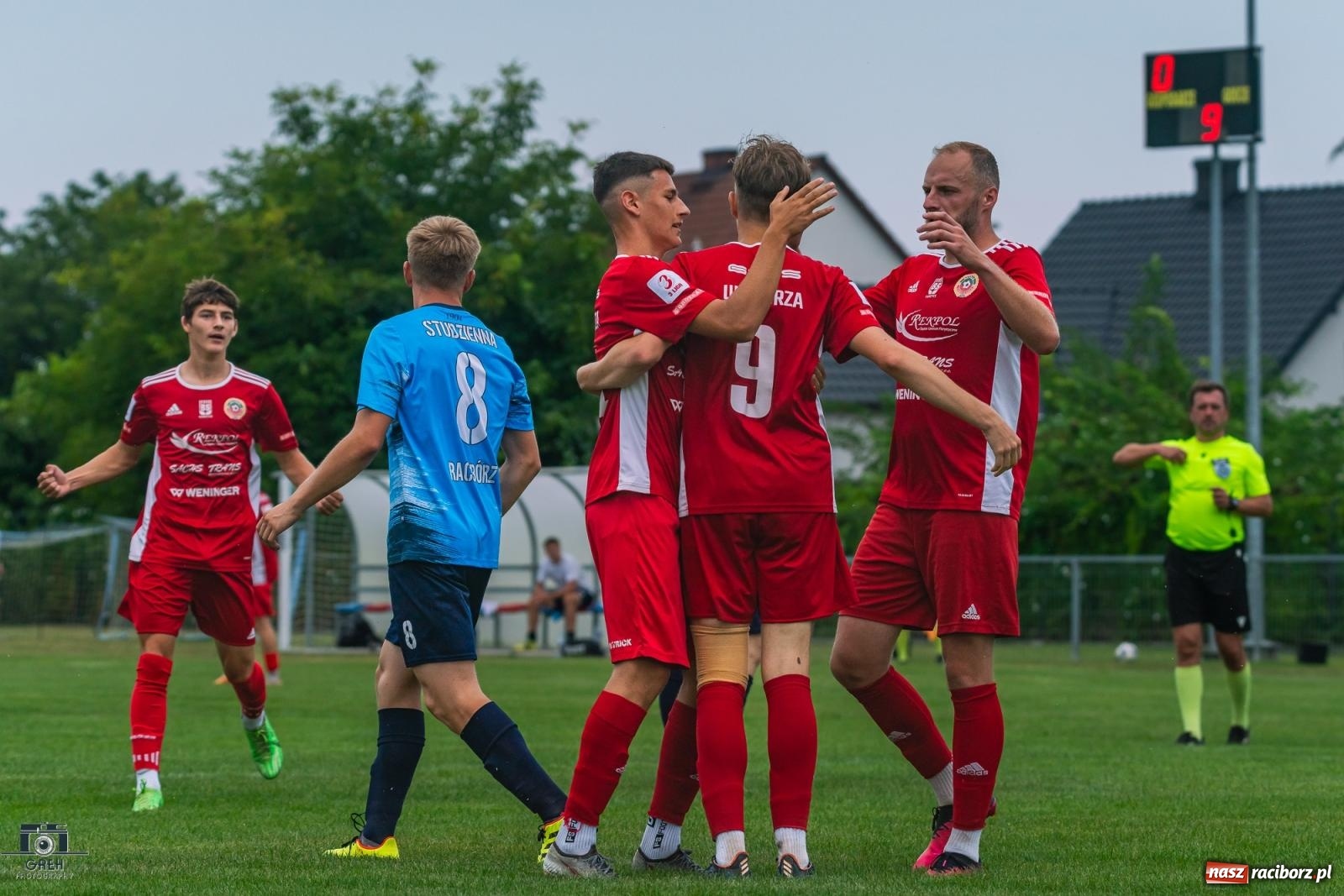 Zdjęcie w galerii na portalu naszraciborz.pl: Puchar Polski. Do przerwy 0:0 a potem pogrom [FOTO] wiadomości z regionu