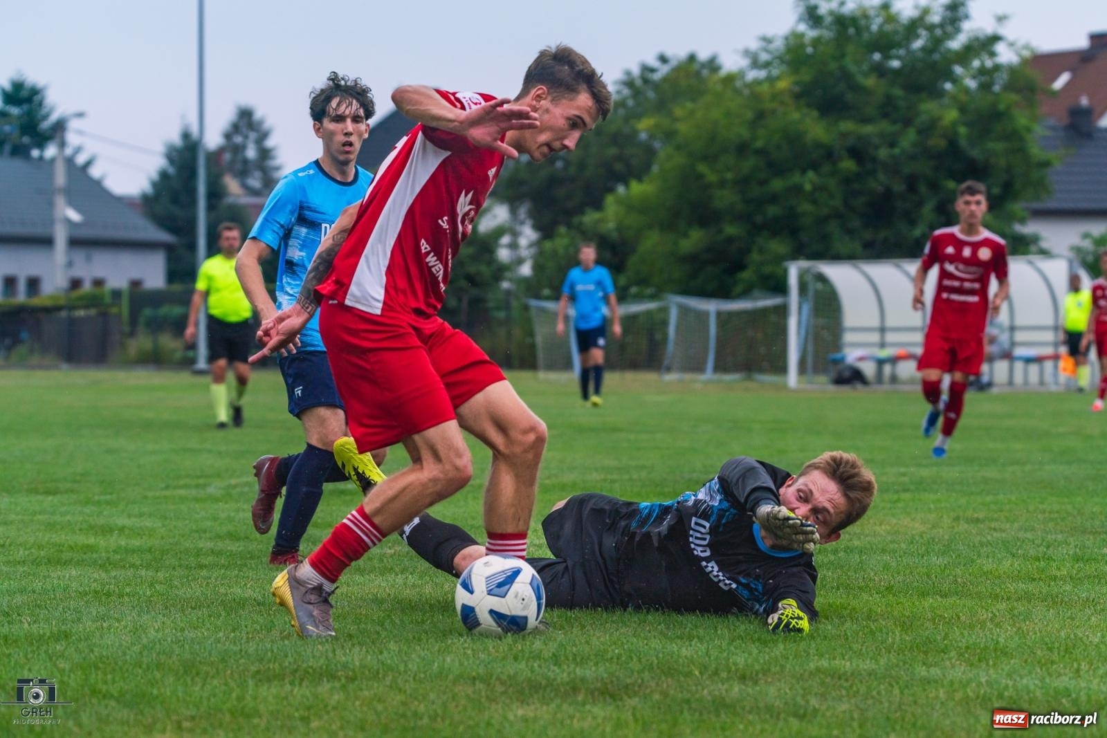 Zdjęcie w galerii na portalu naszraciborz.pl: Puchar Polski. Do przerwy 0:0 a potem pogrom [FOTO] wiadomości z regionu