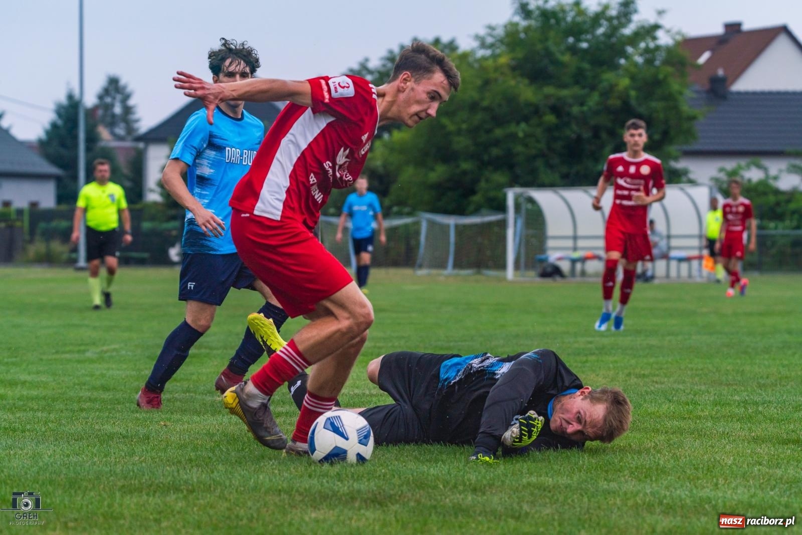 Zdjęcie w galerii na portalu naszraciborz.pl: Puchar Polski. Do przerwy 0:0 a potem pogrom [FOTO] wiadomości z regionu