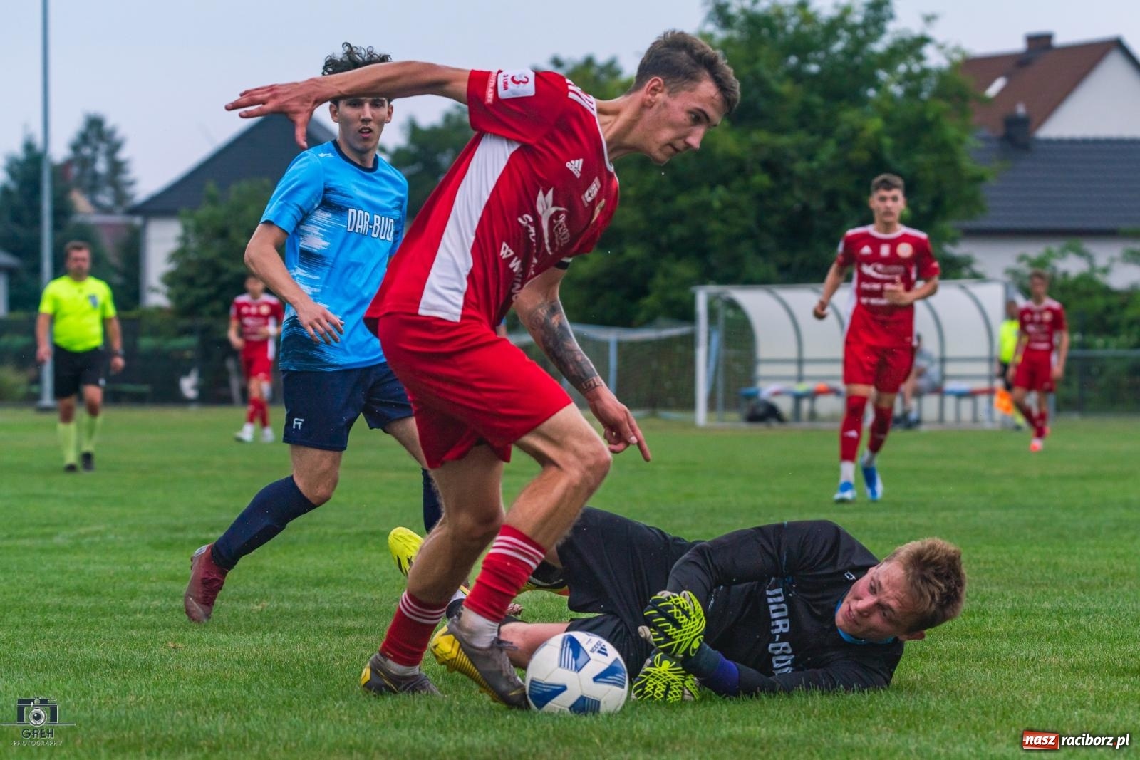 Zdjęcie w galerii na portalu naszraciborz.pl: Puchar Polski. Do przerwy 0:0 a potem pogrom [FOTO] wiadomości z regionu