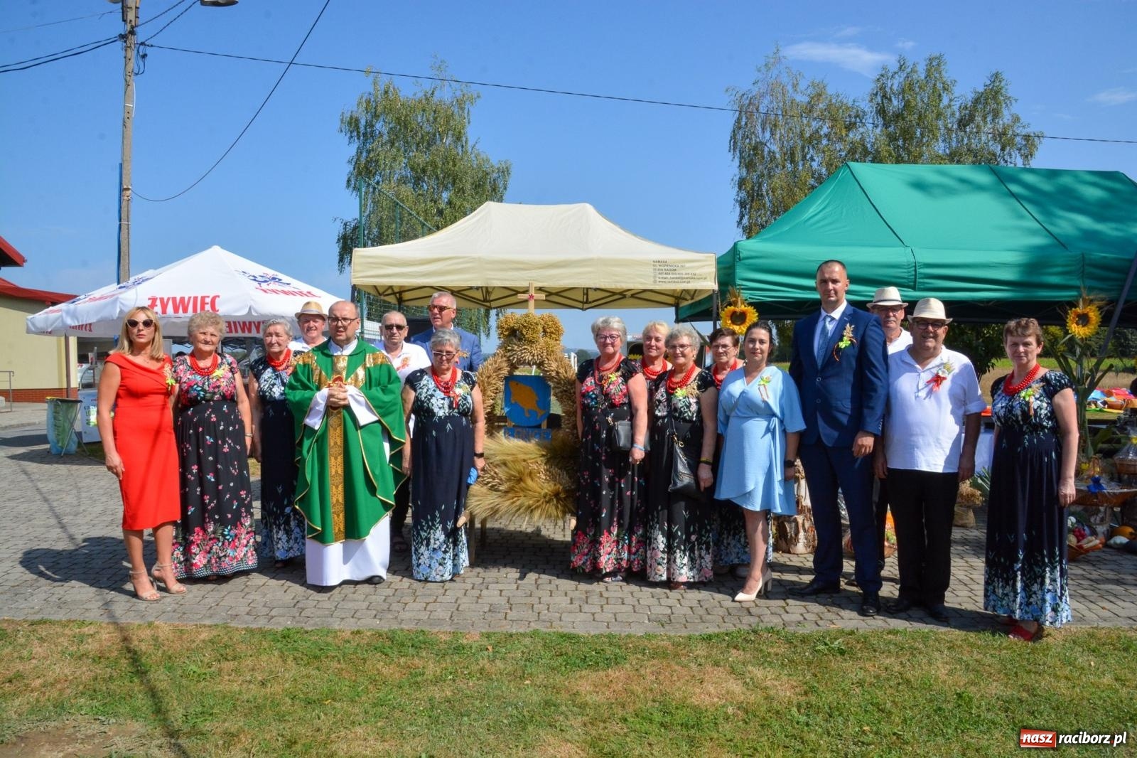 Zdjęcie w galerii na portalu naszraciborz.pl: Dożynki w Łańcach - pierwsze w powiecie raciborskim [FOTO i WIDEO] wiadomości z regionu