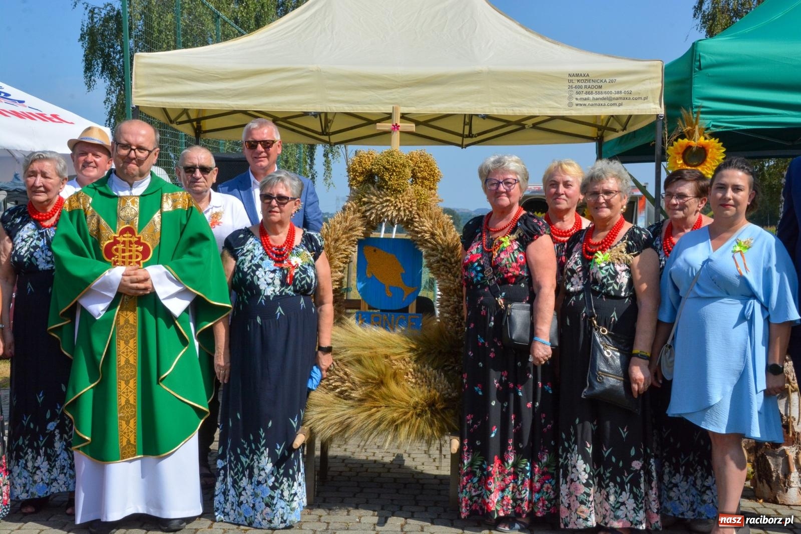 Zdjęcie w galerii na portalu naszraciborz.pl: Dożynki w Łańcach - pierwsze w powiecie raciborskim [FOTO i WIDEO] wiadomości z regionu