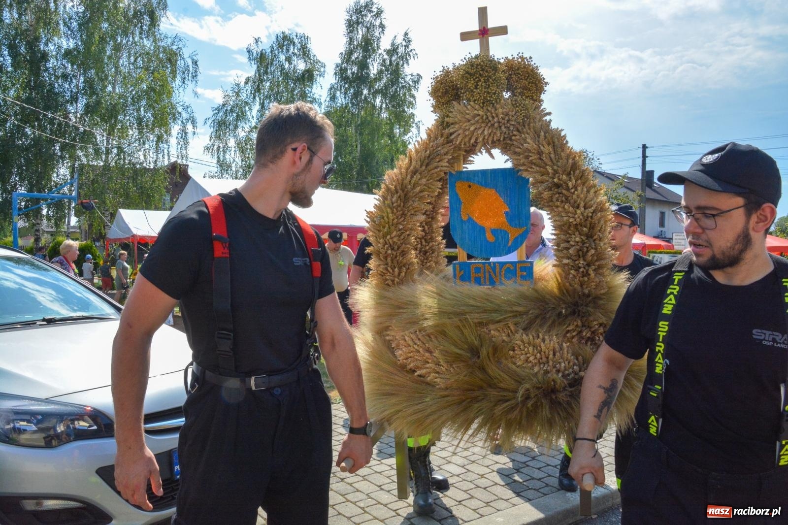 Zdjęcie w galerii na portalu naszraciborz.pl: Dożynki w Łańcach - pierwsze w powiecie raciborskim [FOTO i WIDEO] wiadomości z regionu
