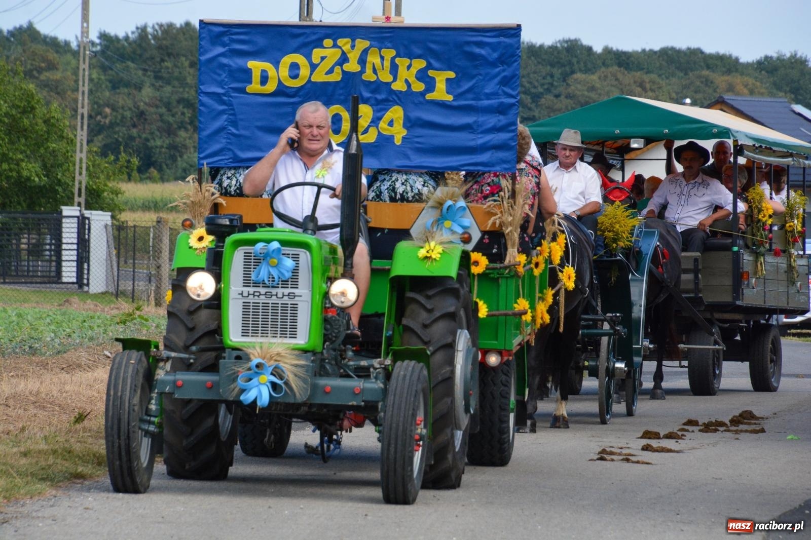 Zdjęcie w galerii na portalu naszraciborz.pl: Dożynki w Łańcach - pierwsze w powiecie raciborskim [FOTO i WIDEO] wiadomości z regionu
