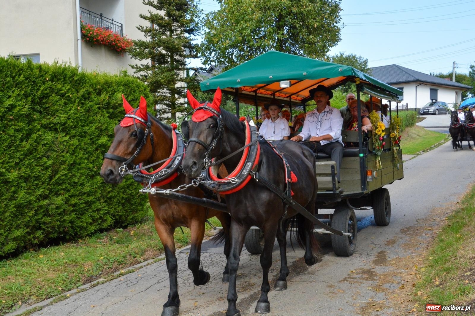 Zdjęcie w galerii na portalu naszraciborz.pl: Dożynki w Łańcach - pierwsze w powiecie raciborskim [FOTO i WIDEO] wiadomości z regionu