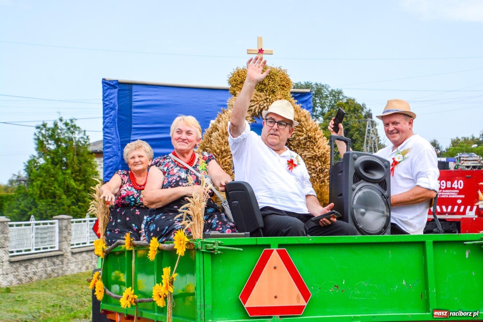 Zdjęcie w galerii na portalu naszraciborz.pl: Dożynki w Łańcach - pierwsze w powiecie raciborskim [FOTO i WIDEO] wiadomości z regionu