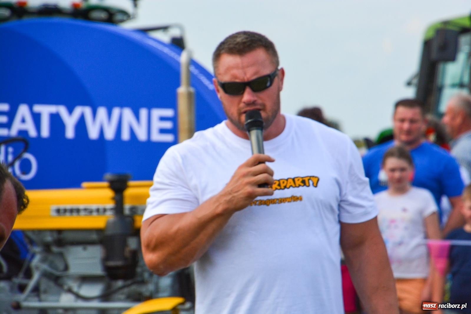 Zdjęcie w galerii na portalu naszraciborz.pl: Bamberparty 2024. Zawody farmerów strongmanów w Grzegorzowicach wiadomości z regionu