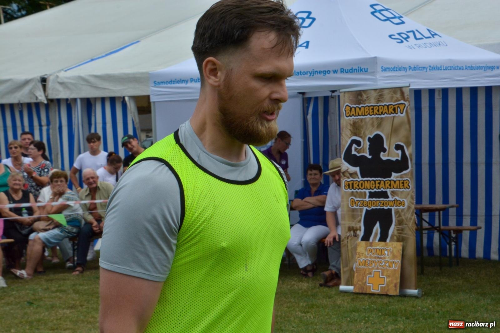 Zdjęcie w galerii na portalu naszraciborz.pl: Bamberparty 2024. Zawody farmerów strongmanów w Grzegorzowicach wiadomości z regionu