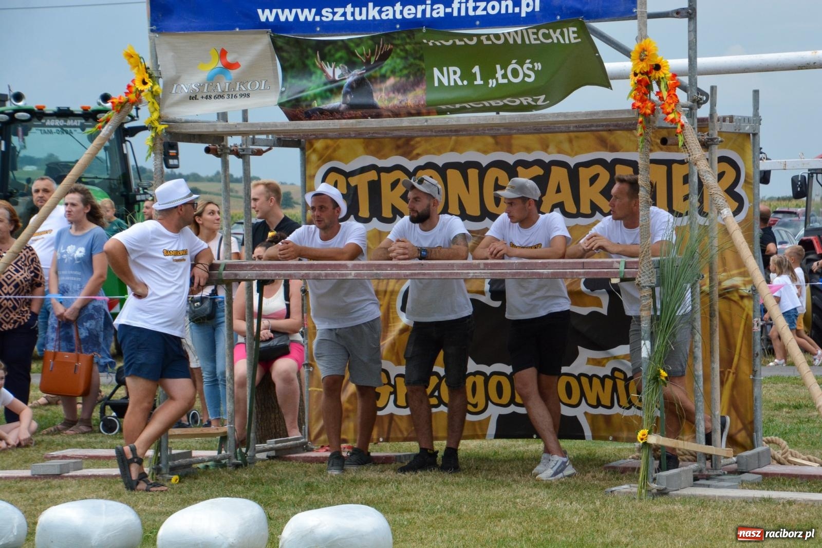 Zdjęcie w galerii na portalu naszraciborz.pl: Bamberparty 2024. Zawody farmerów strongmanów w Grzegorzowicach wiadomości z regionu