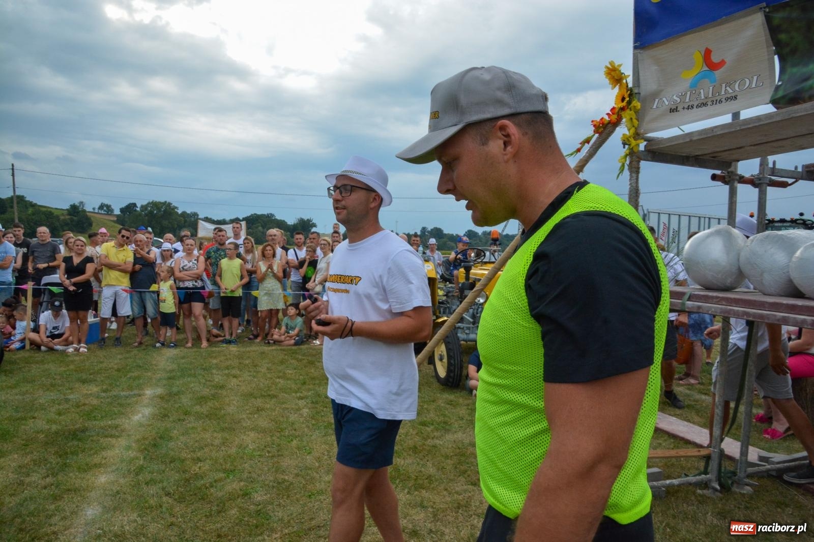 Zdjęcie w galerii na portalu naszraciborz.pl: Bamberparty 2024. Zawody farmerów strongmanów w Grzegorzowicach wiadomości z regionu