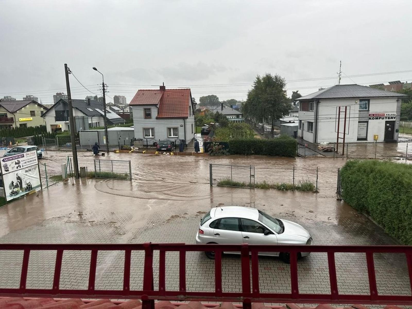Zdjęcie w galerii na portalu naszraciborz.pl: Nawałnica nad powiatem raciborskim [FOTO i WIDEO] wiadomości z regionu