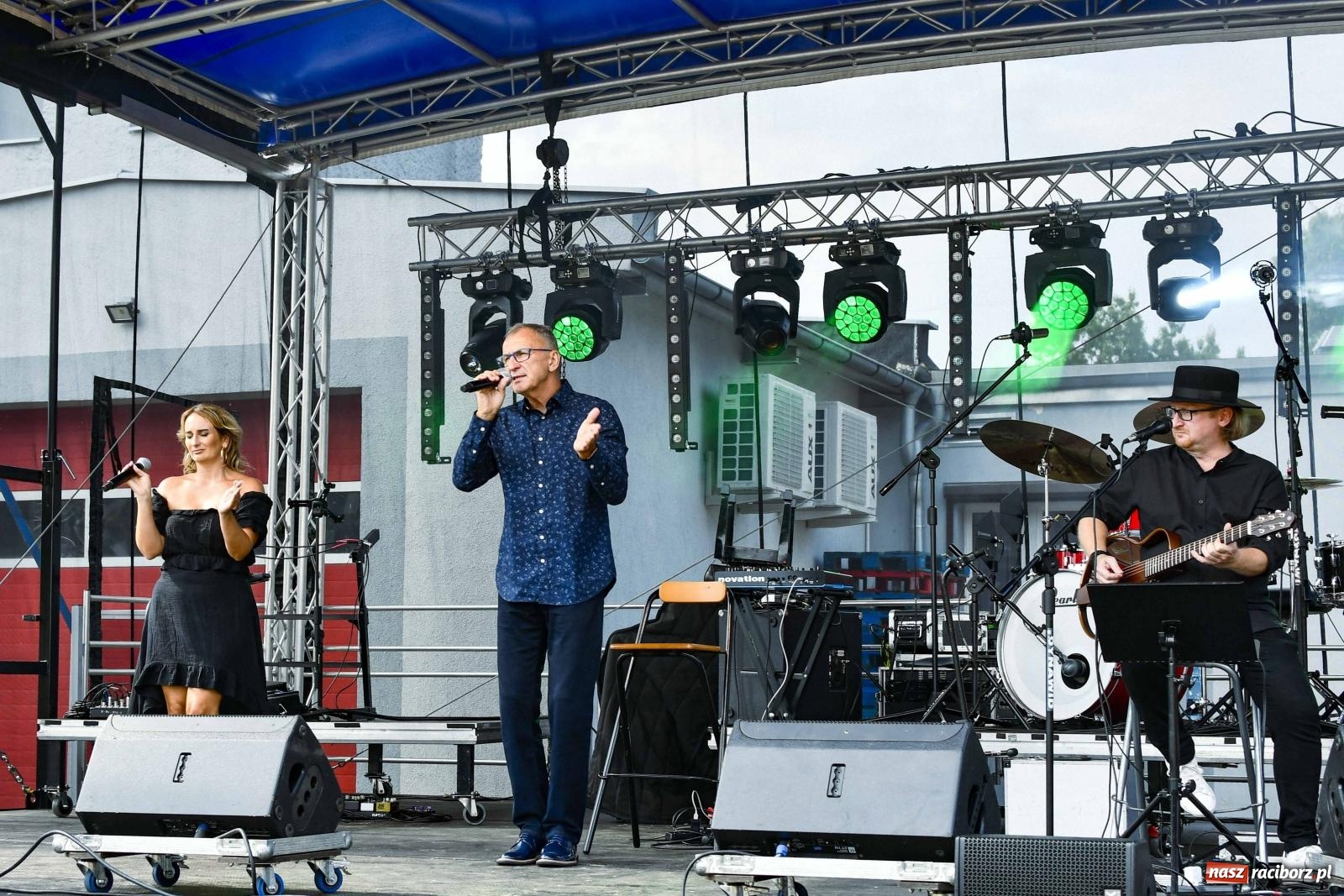 Zdjęcie w galerii na portalu naszraciborz.pl: Poloczek, Frele i The ThreeX. Festyn w Brzeziu wiadomości z regionu