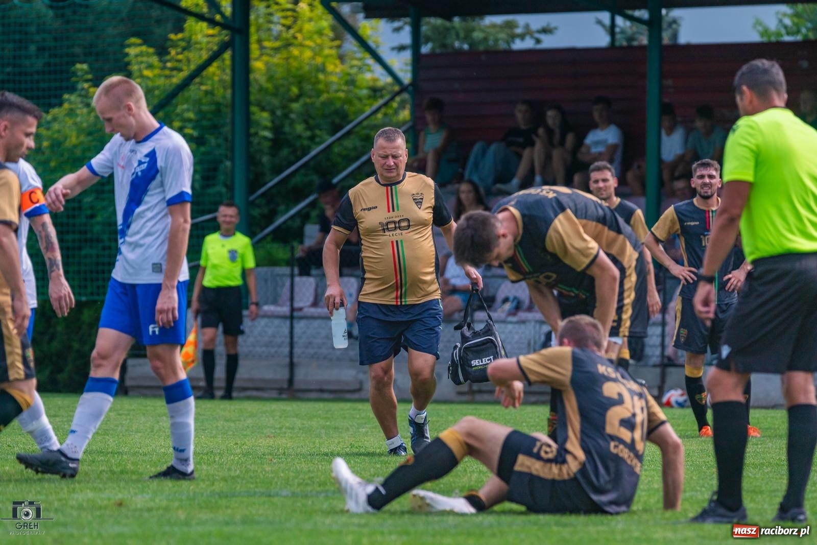 Zdjęcie w galerii na portalu naszraciborz.pl: Wawrzyczny show w Gorzycach. Unia znów bez punktów [FOTO] wiadomości z regionu