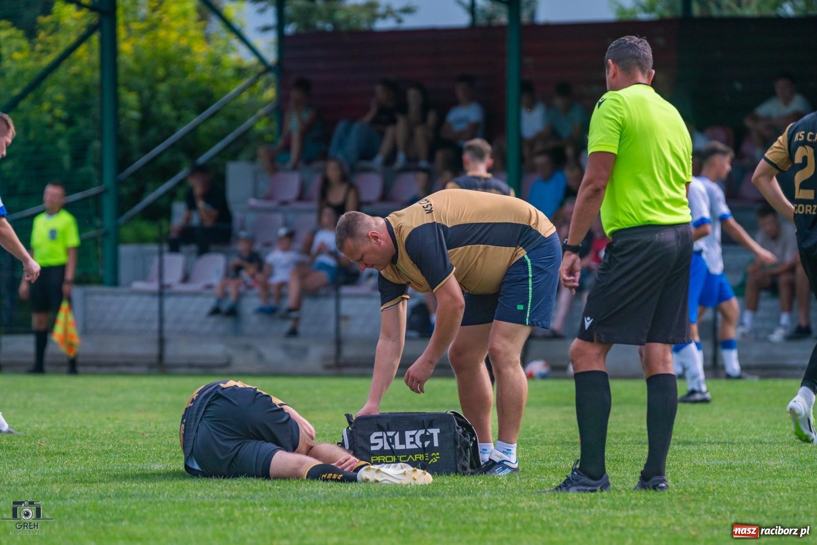 Zdjęcie w galerii na portalu naszraciborz.pl: Wawrzyczny show w Gorzycach. Unia znów bez punktów [FOTO] wiadomości z regionu