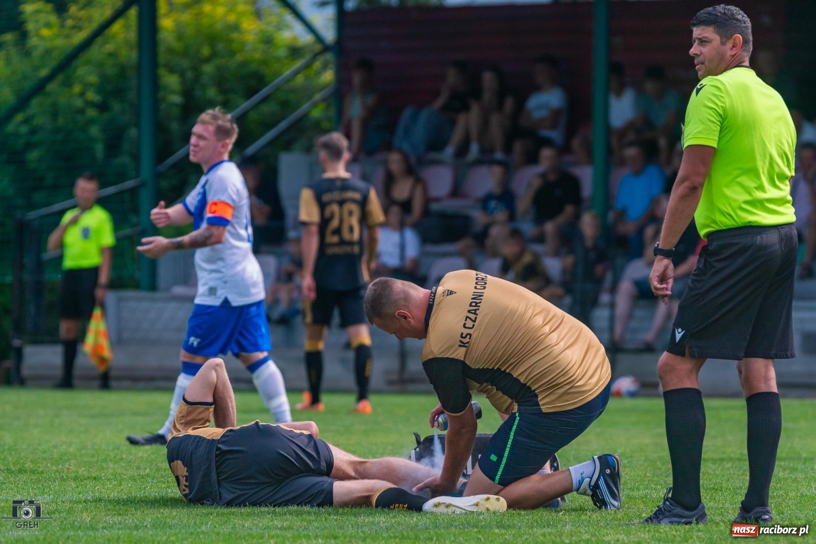 Zdjęcie w galerii na portalu naszraciborz.pl: Wawrzyczny show w Gorzycach. Unia znów bez punktów [FOTO] wiadomości z regionu