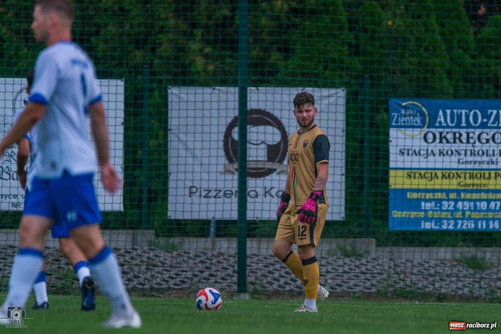 Zdjęcie w galerii na portalu naszraciborz.pl: Wawrzyczny show w Gorzycach. Unia znów bez punktów [FOTO] wiadomości z regionu