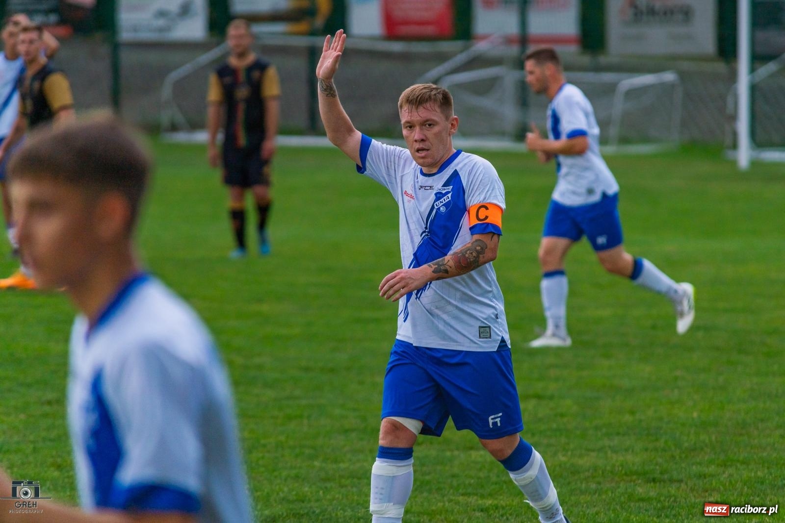 Zdjęcie w galerii na portalu naszraciborz.pl: Wawrzyczny show w Gorzycach. Unia znów bez punktów [FOTO] wiadomości z regionu