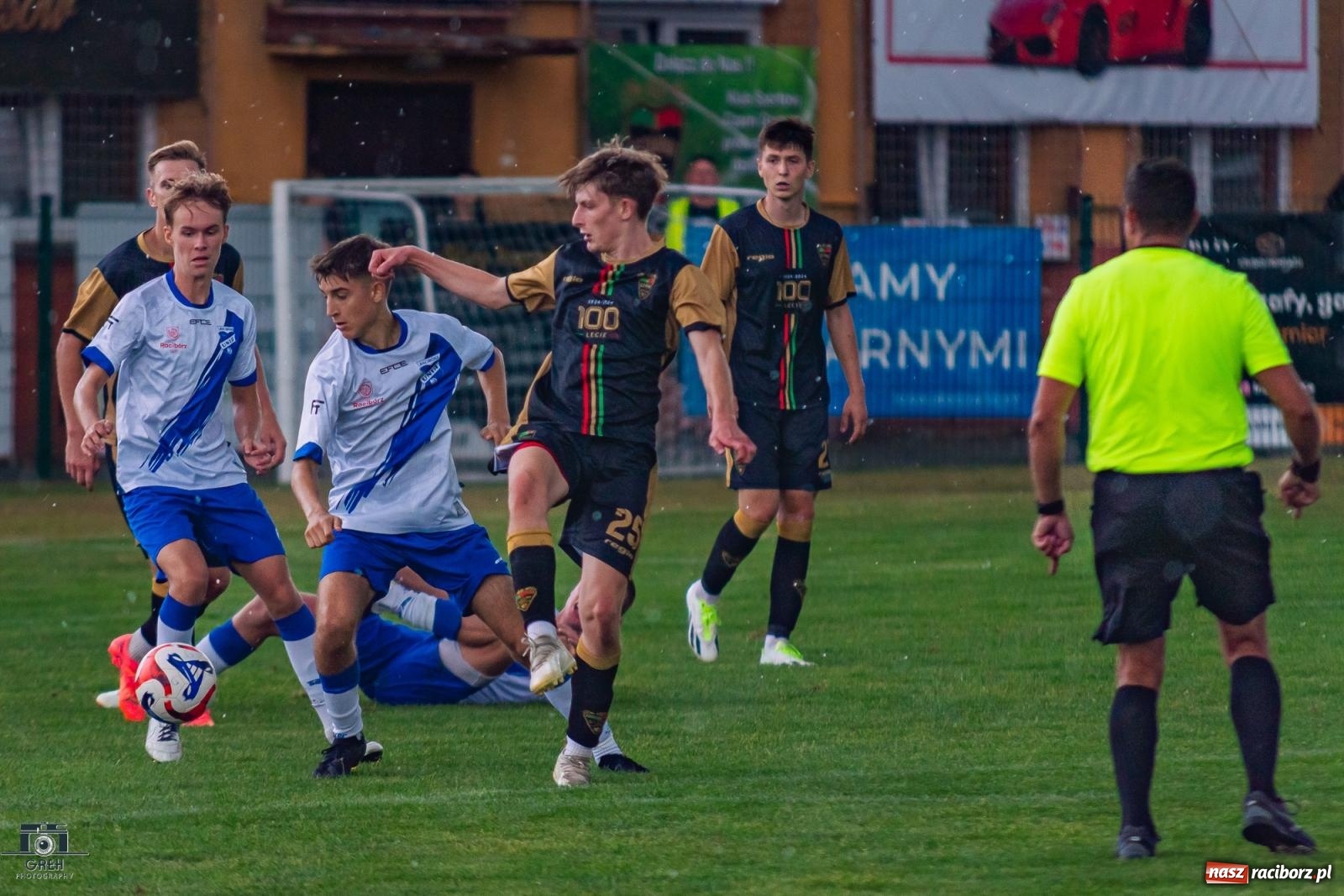 Zdjęcie w galerii na portalu naszraciborz.pl: Wawrzyczny show w Gorzycach. Unia znów bez punktów [FOTO] wiadomości z regionu
