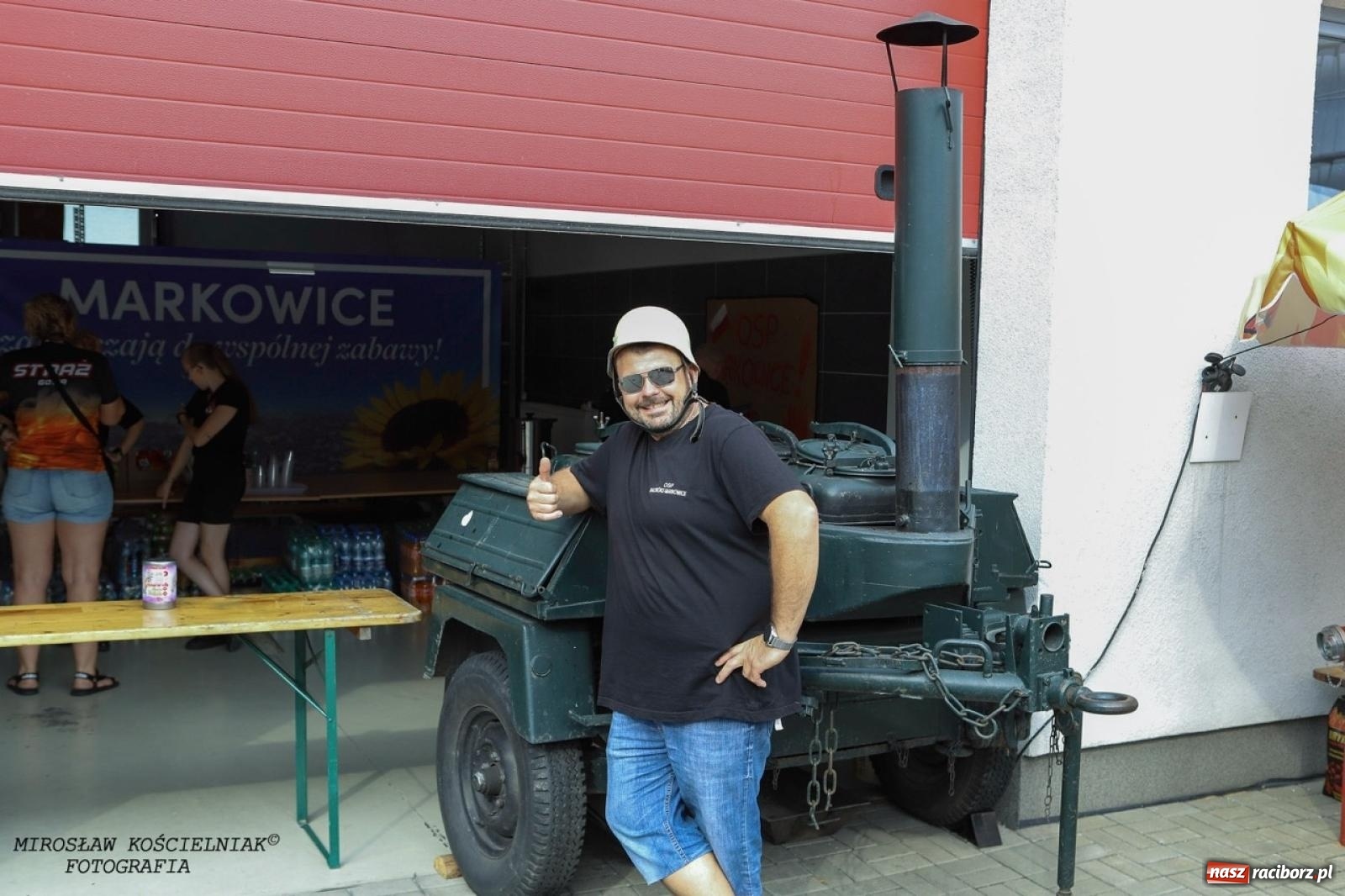 Zdjęcie w galerii na portalu naszraciborz.pl: Strażacy z Markowic z festynu pod remizą ruszyli do akcji [FOTO i WIDEO] wiadomości z regionu