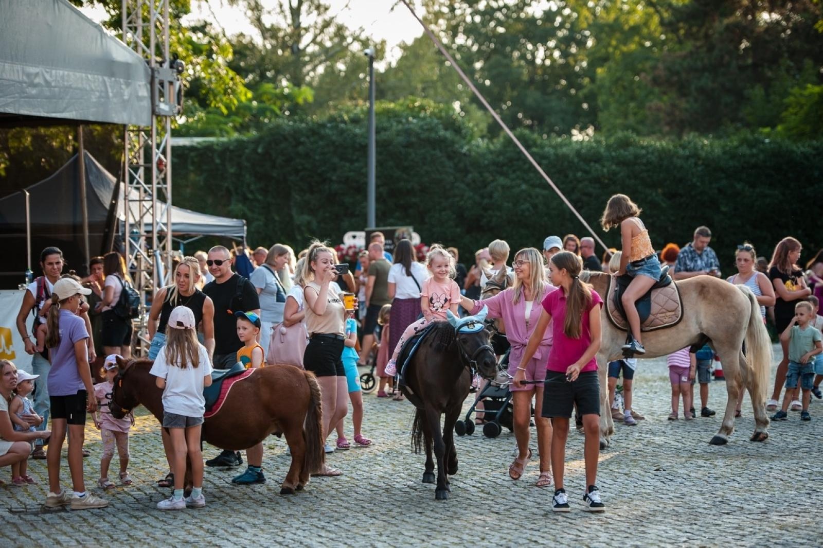 Zdjęcie w galerii na portalu naszraciborz.pl: Wielki finał Wakacji w siodle na Zamku Piastowskim. Tłumy na dziedzińcu [FOTO i WIDEO] wiadomości z regionu