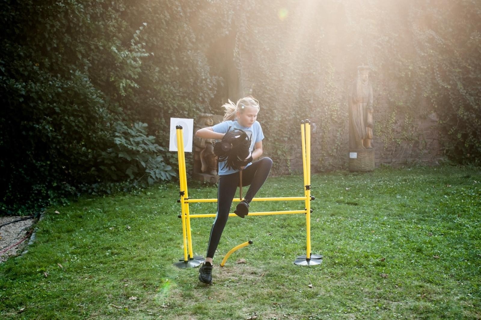 Zdjęcie w galerii na portalu naszraciborz.pl: Wielki finał Wakacji w siodle na Zamku Piastowskim. Tłumy na dziedzińcu [FOTO i WIDEO] wiadomości z regionu