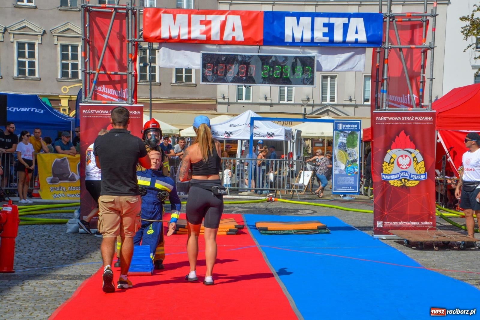 Zdjęcie w galerii na portalu naszraciborz.pl: Toughest Firefighter Racibórz 2024: Siła, wytrzymałość i duch strażackiej rywalizacji na placu Dominikańskim [FOTO i WIDEO] wiadomości z regionu