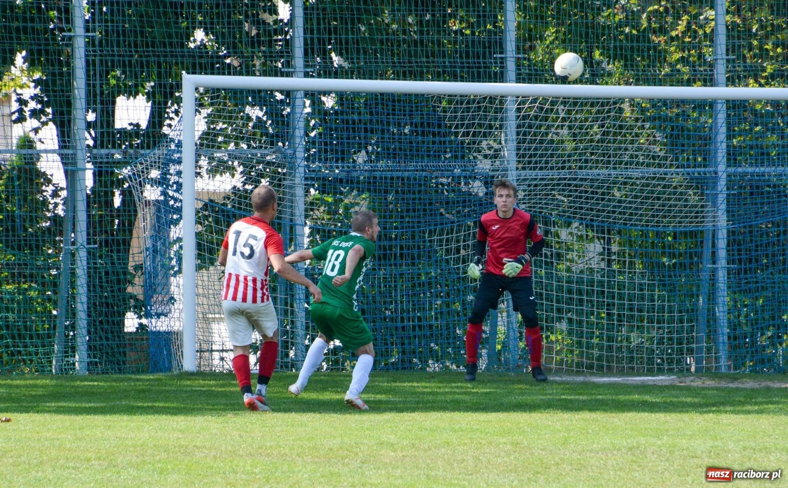 Zdjęcie w galerii na portalu naszraciborz.pl: Ocice bez punktów w starciu z liderem [FOTO] wiadomości z regionu