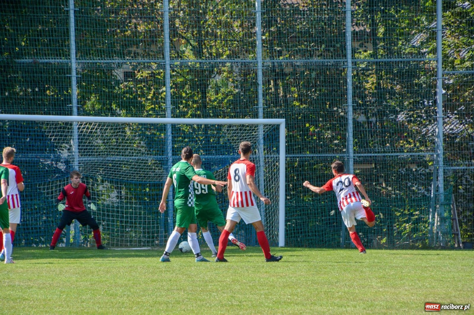 Zdjęcie w galerii na portalu naszraciborz.pl: Ocice bez punktów w starciu z liderem [FOTO] wiadomości z regionu