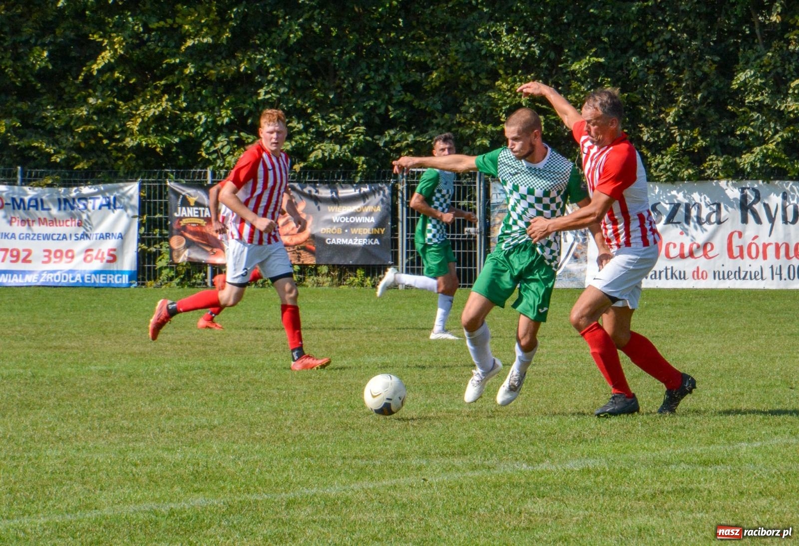 Zdjęcie w galerii na portalu naszraciborz.pl: Ocice bez punktów w starciu z liderem [FOTO] wiadomości z regionu