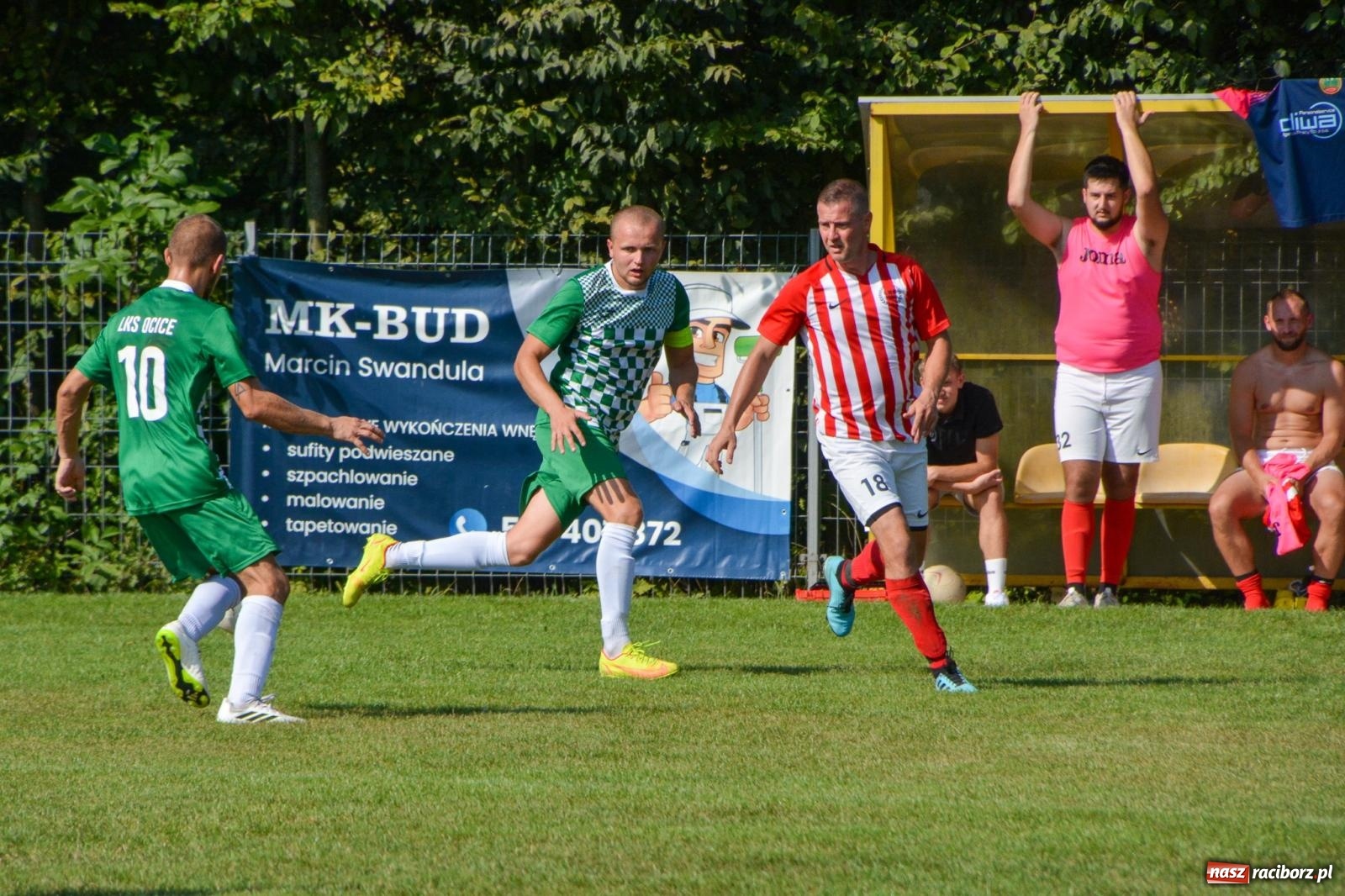 Zdjęcie w galerii na portalu naszraciborz.pl: Ocice bez punktów w starciu z liderem [FOTO] wiadomości z regionu