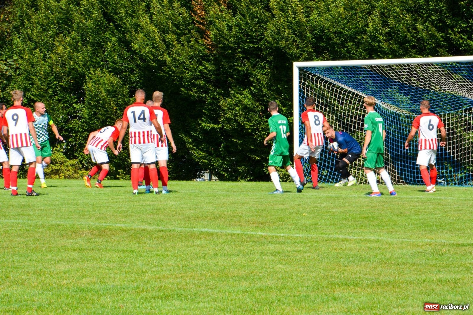 Zdjęcie w galerii na portalu naszraciborz.pl: Ocice bez punktów w starciu z liderem [FOTO] wiadomości z regionu