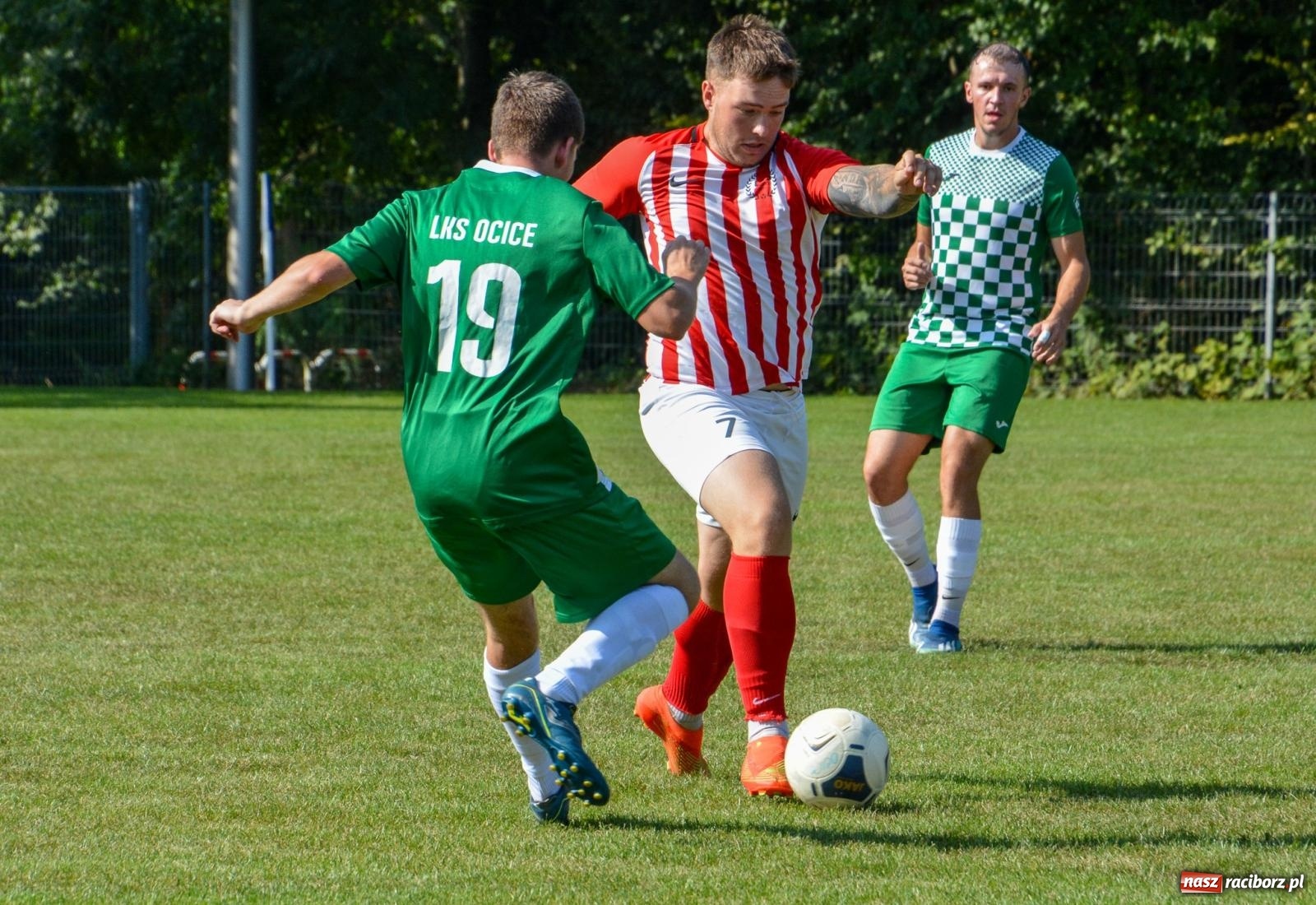 Zdjęcie w galerii na portalu naszraciborz.pl: Ocice bez punktów w starciu z liderem [FOTO] wiadomości z regionu