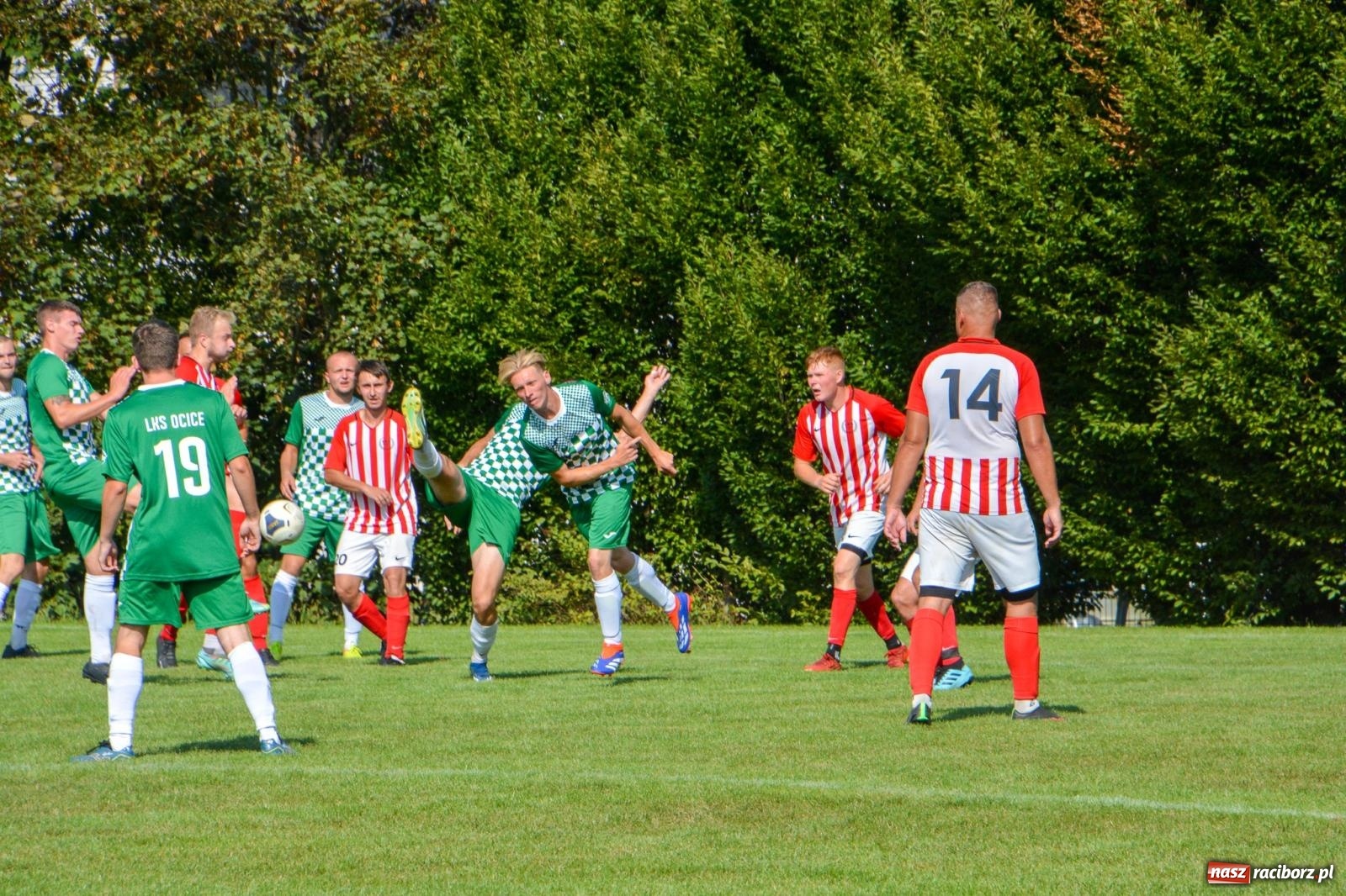 Zdjęcie w galerii na portalu naszraciborz.pl: Ocice bez punktów w starciu z liderem [FOTO] wiadomości z regionu