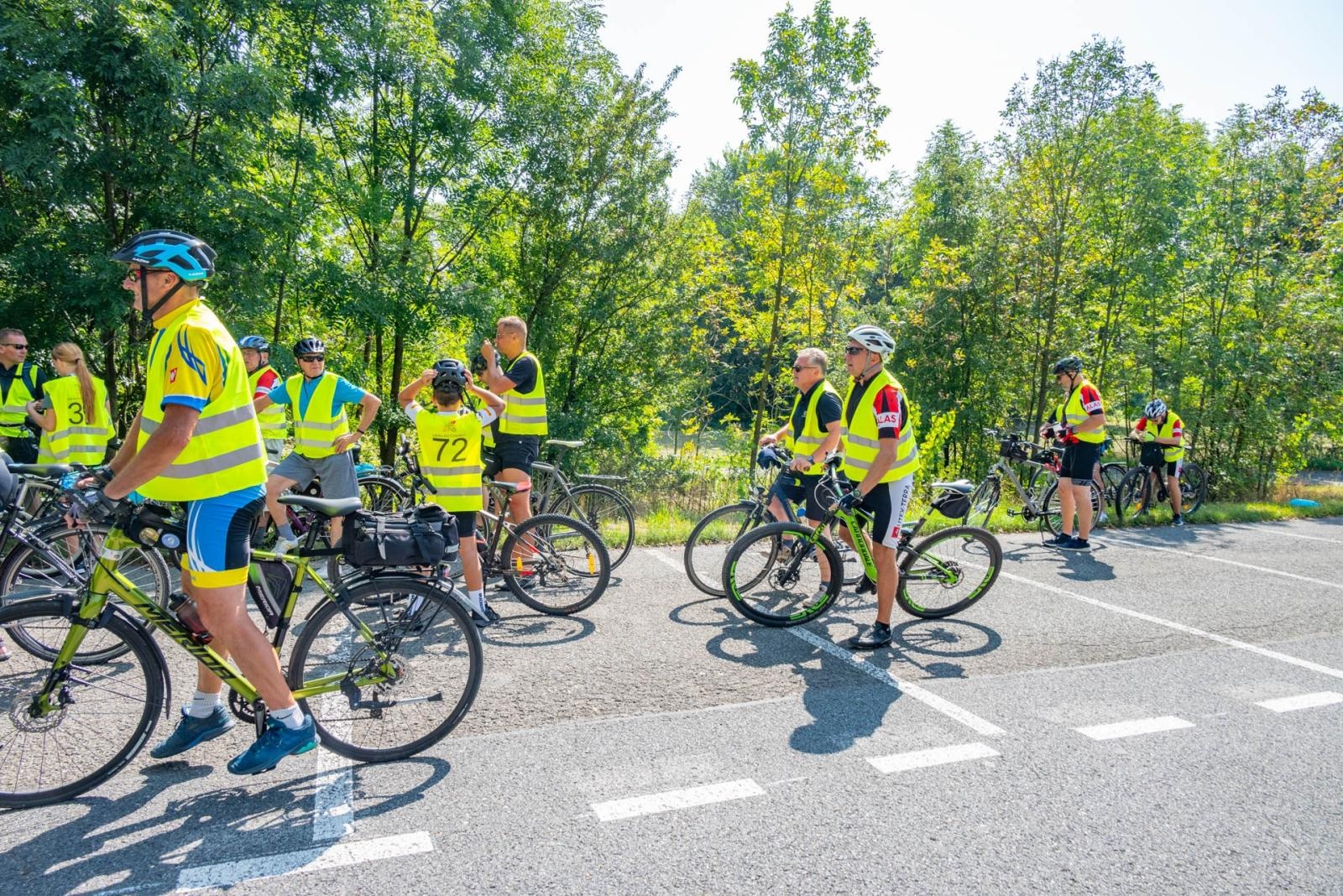 Zdjęcie w galerii na portalu naszraciborz.pl: Rajd rowerowy ALAS Utex i gminy Krzyżanowice wiadomości z regionu