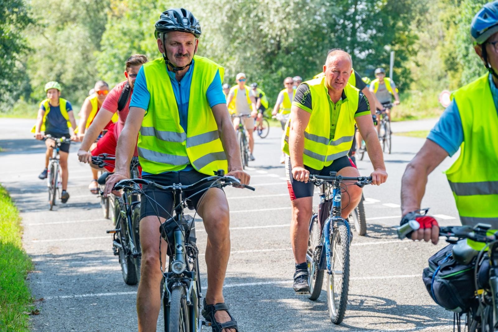 Zdjęcie w galerii na portalu naszraciborz.pl: Rajd rowerowy ALAS Utex i gminy Krzyżanowice wiadomości z regionu