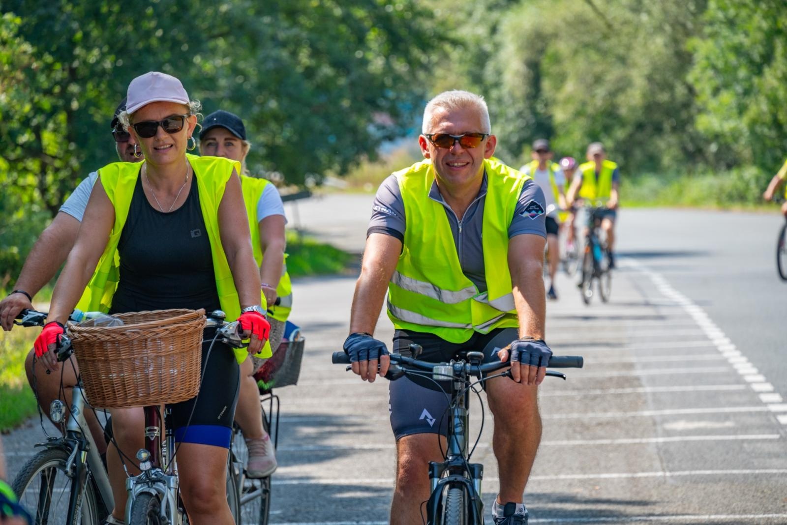 Zdjęcie w galerii na portalu naszraciborz.pl: Rajd rowerowy ALAS Utex i gminy Krzyżanowice wiadomości z regionu