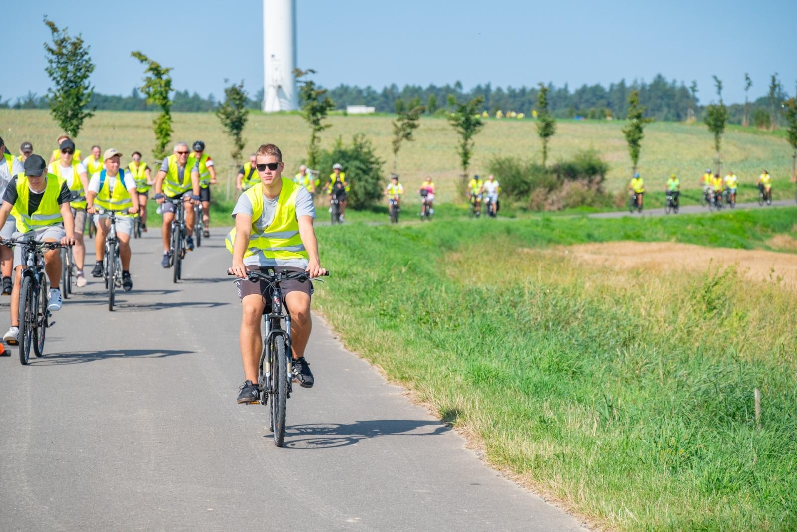 Zdjęcie w galerii na portalu naszraciborz.pl: Rajd rowerowy ALAS Utex i gminy Krzyżanowice wiadomości z regionu