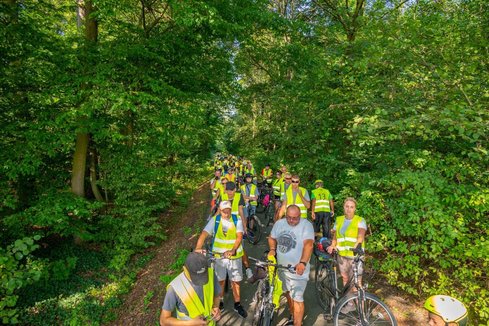 Zdjęcie w galerii na portalu naszraciborz.pl: Rajd rowerowy ALAS Utex i gminy Krzyżanowice wiadomości z regionu