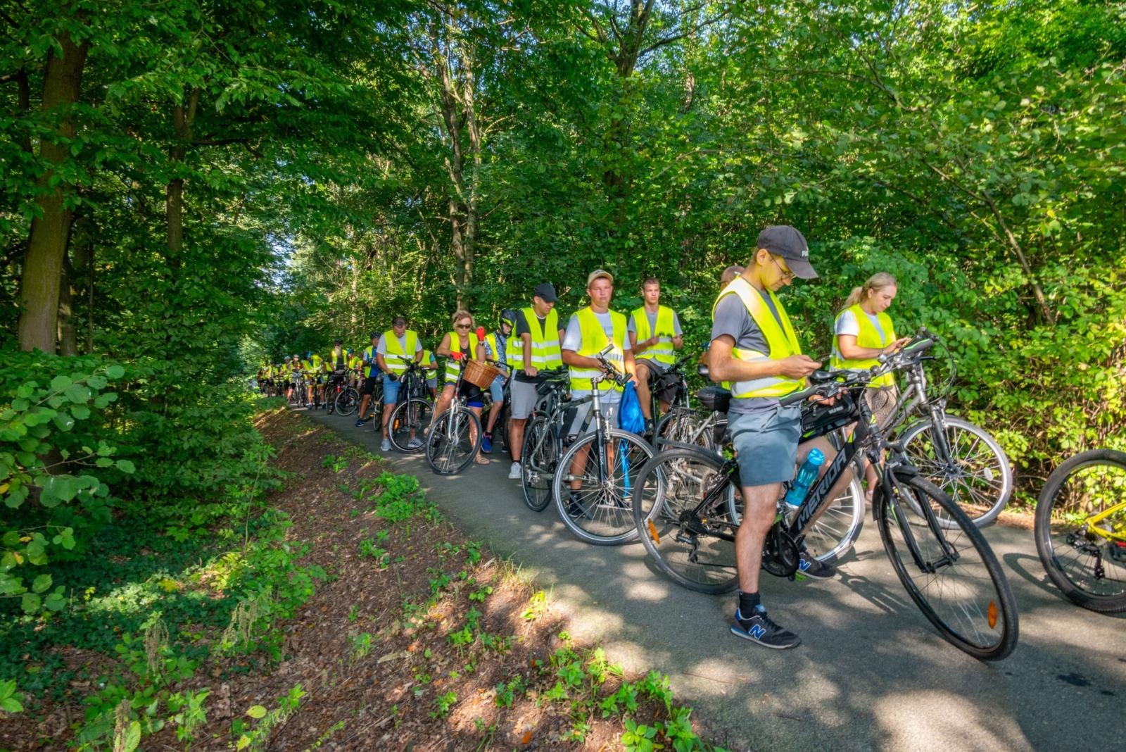 Zdjęcie w galerii na portalu naszraciborz.pl: Rajd rowerowy ALAS Utex i gminy Krzyżanowice wiadomości z regionu