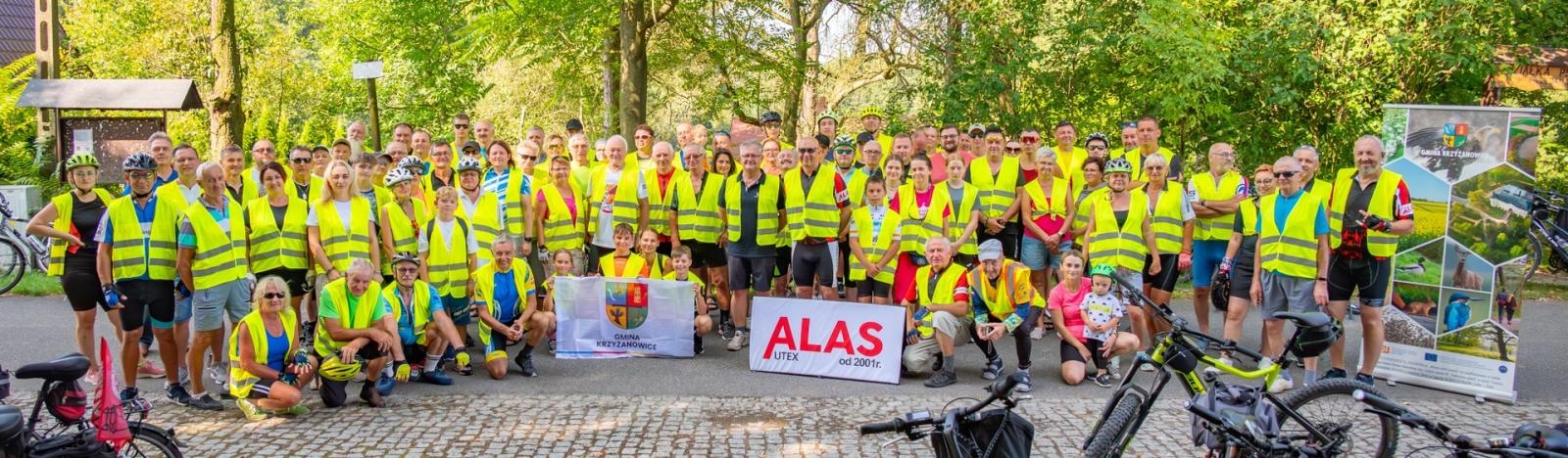 Zdjęcie w galerii na portalu naszraciborz.pl: Rajd rowerowy ALAS Utex i gminy Krzyżanowice wiadomości z regionu