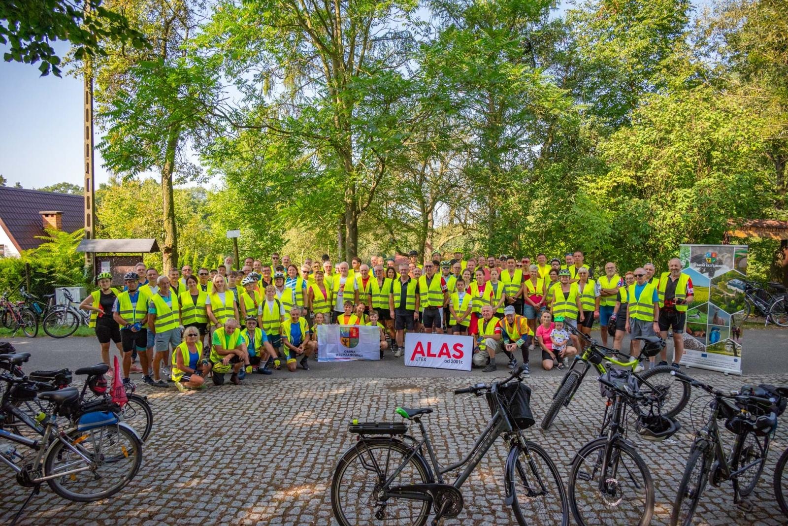 Zdjęcie w galerii na portalu naszraciborz.pl: Rajd rowerowy ALAS Utex i gminy Krzyżanowice wiadomości z regionu