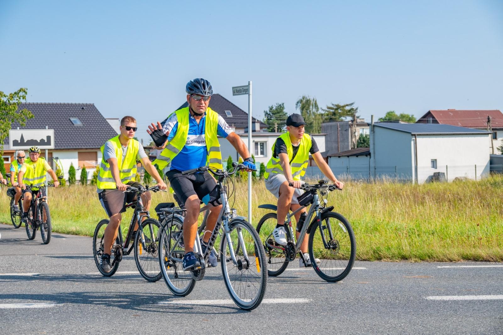 Zdjęcie w galerii na portalu naszraciborz.pl: Rajd rowerowy ALAS Utex i gminy Krzyżanowice wiadomości z regionu