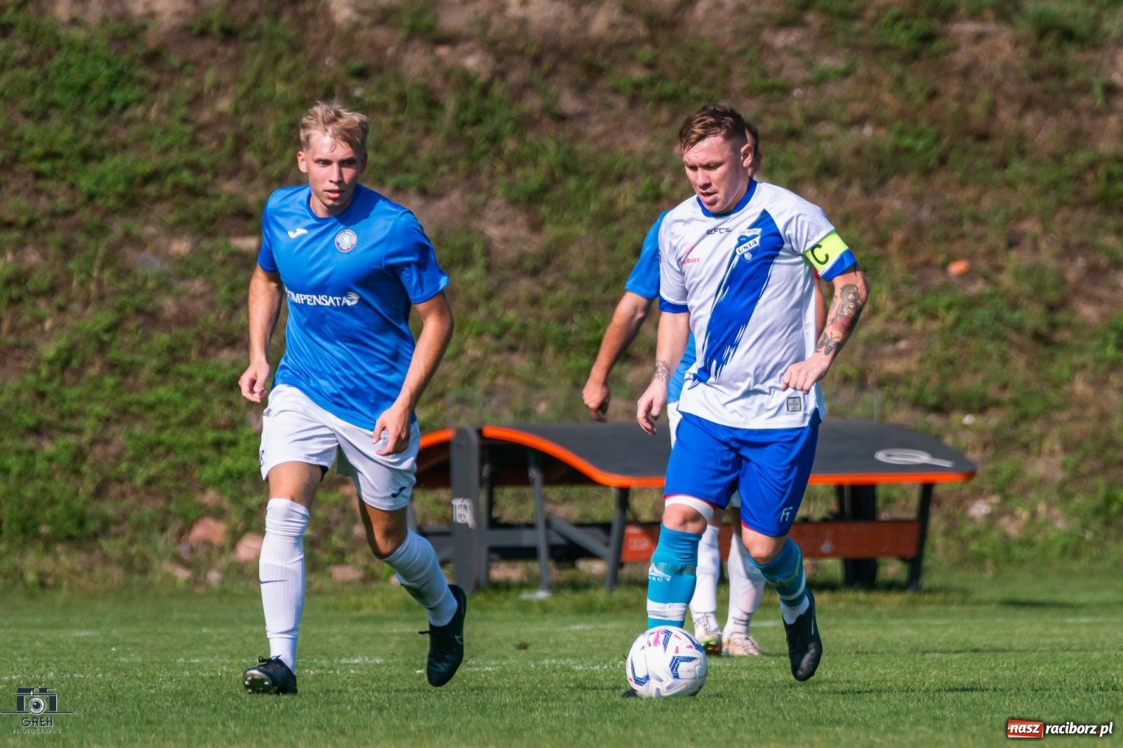 Zdjęcie w galerii na portalu naszraciborz.pl: Patryk Rybczyński bohaterem Unii Racibórz. Pierwsze punkty raciborzan [FOTO] wiadomości z regionu