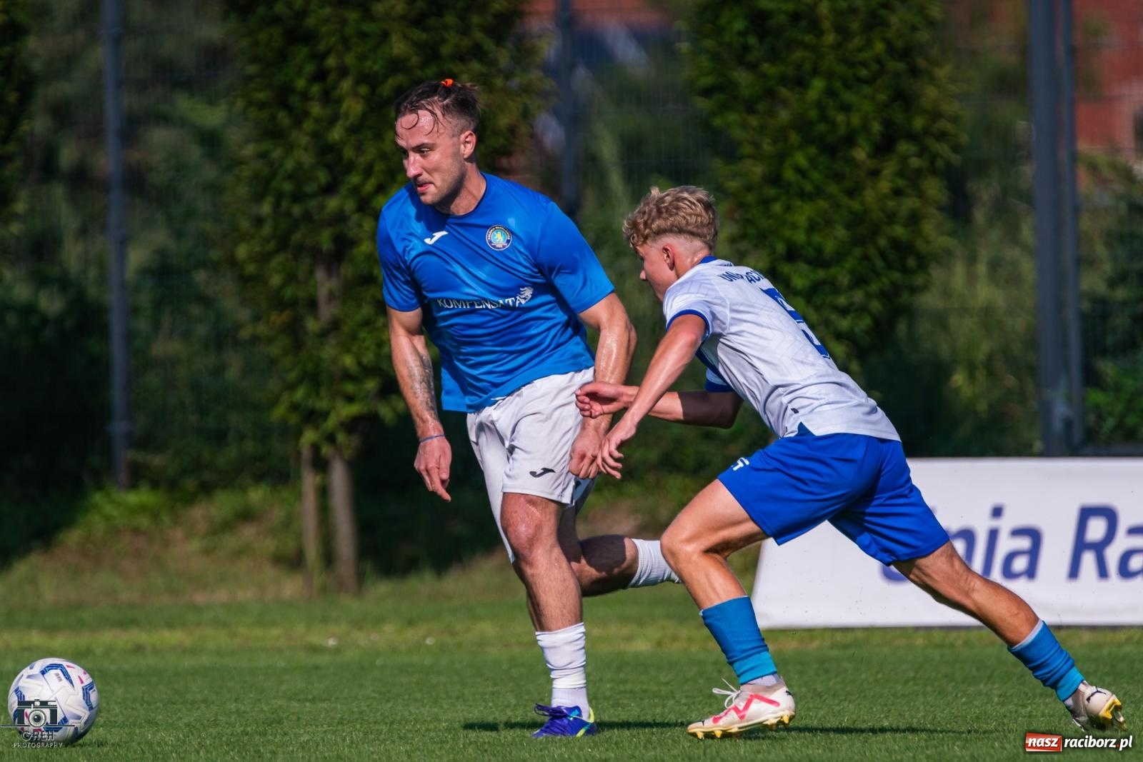 Zdjęcie w galerii na portalu naszraciborz.pl: Patryk Rybczyński bohaterem Unii Racibórz. Pierwsze punkty raciborzan [FOTO] wiadomości z regionu