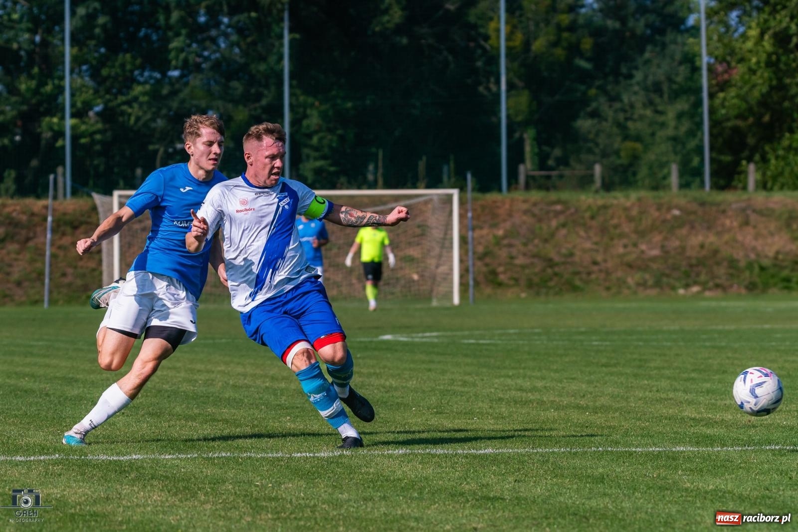 Zdjęcie w galerii na portalu naszraciborz.pl: Patryk Rybczyński bohaterem Unii Racibórz. Pierwsze punkty raciborzan [FOTO] wiadomości z regionu