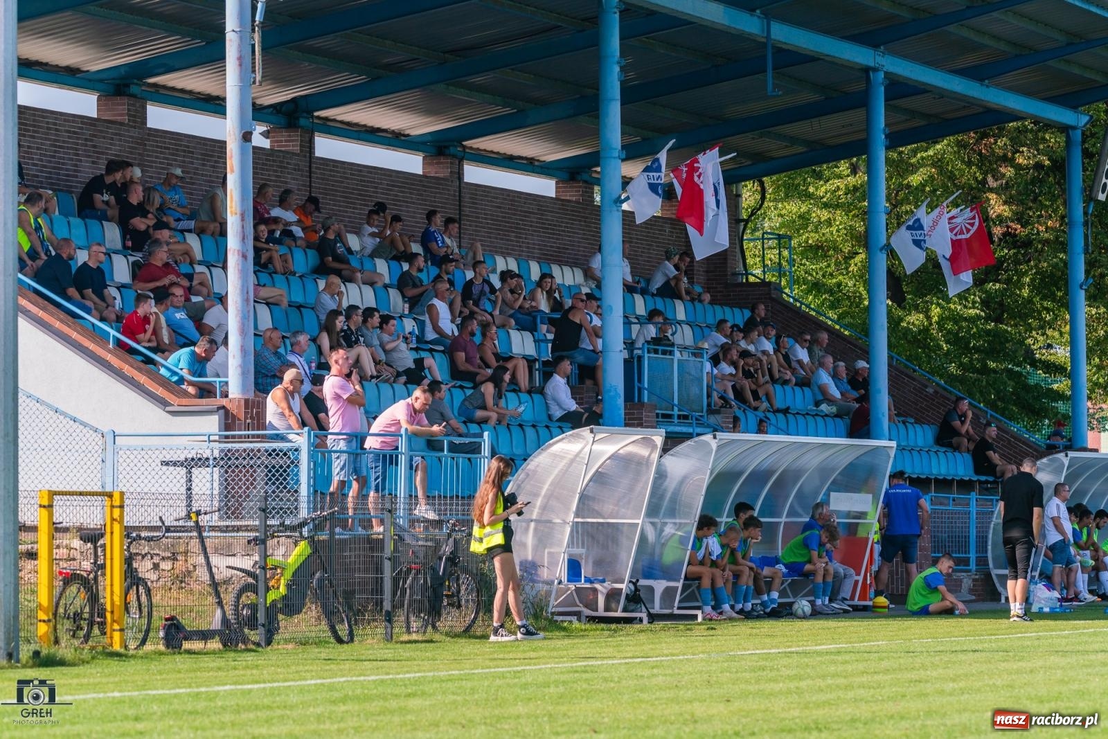 Zdjęcie w galerii na portalu naszraciborz.pl: Patryk Rybczyński bohaterem Unii Racibórz. Pierwsze punkty raciborzan [FOTO] wiadomości z regionu